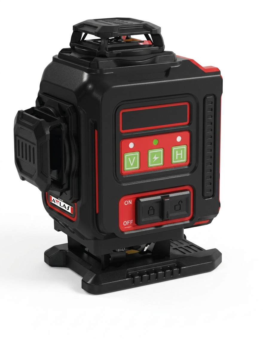 ATTLAS ATLL4D-502C 4x360 YESIL LAZER HIZALAMA 2x5.2AH AKÜ